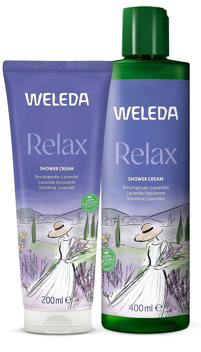 Crème de douche au parfum apaisant | Weleda
