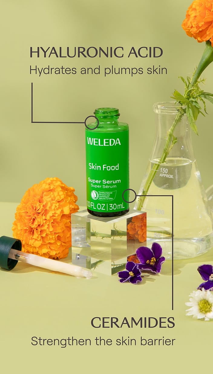 Weleda Skin Food Super Serum – Hyaluronic Acid & Ceramides - Weleda