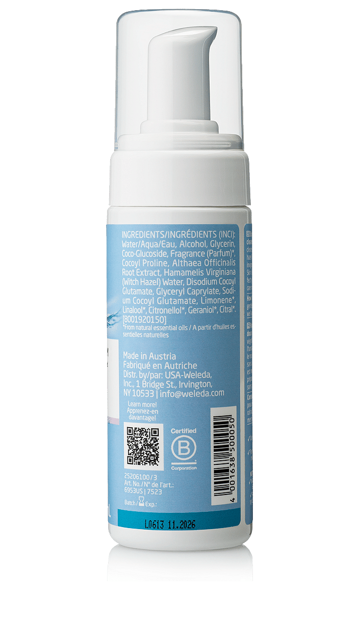 Gentle Cleansing Foam | Weleda Natural Face Care - Weleda