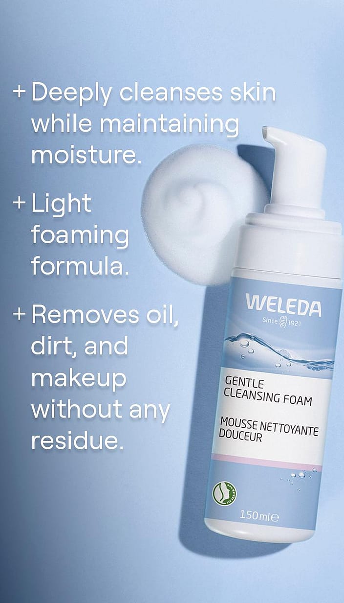 Gentle Cleansing Foam | Weleda Natural Face Care - Weleda