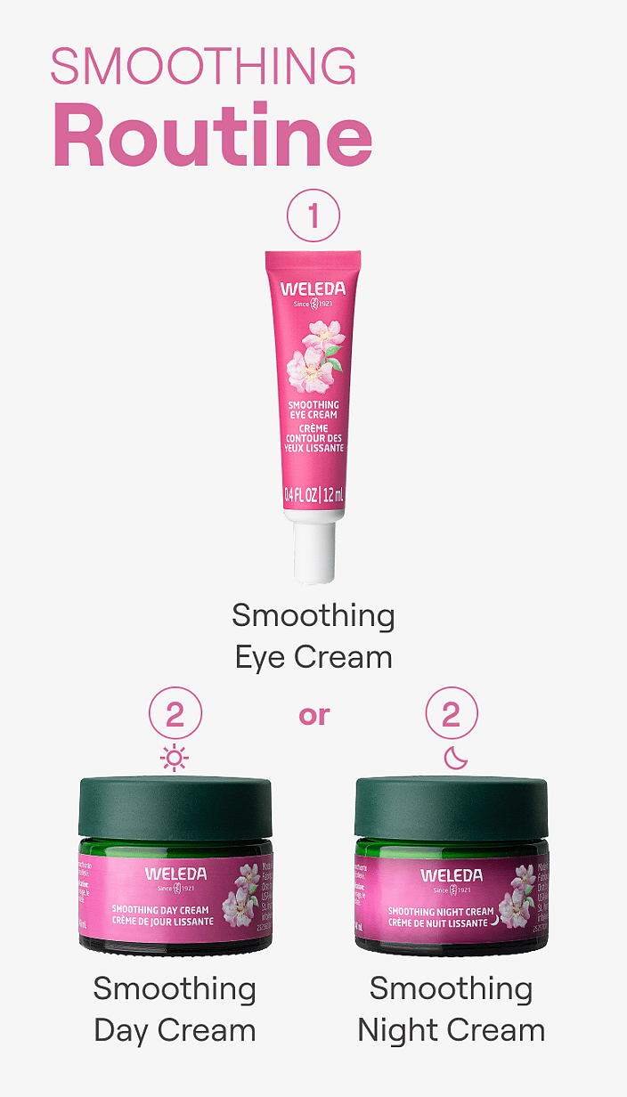 Smoothing Day Cream with Wild Rose & White Tea - Weleda