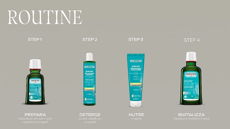 intera linea al rosmarino