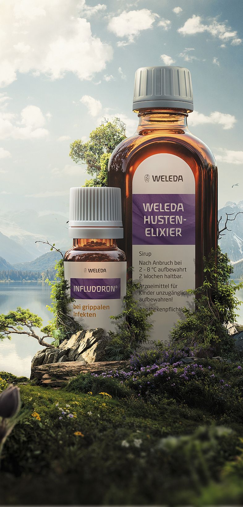 Infludoron® & Weleda Hustenelixier