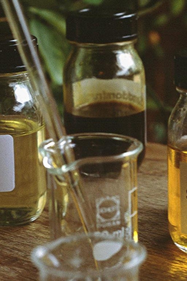 Verschiedene Ölflaschen