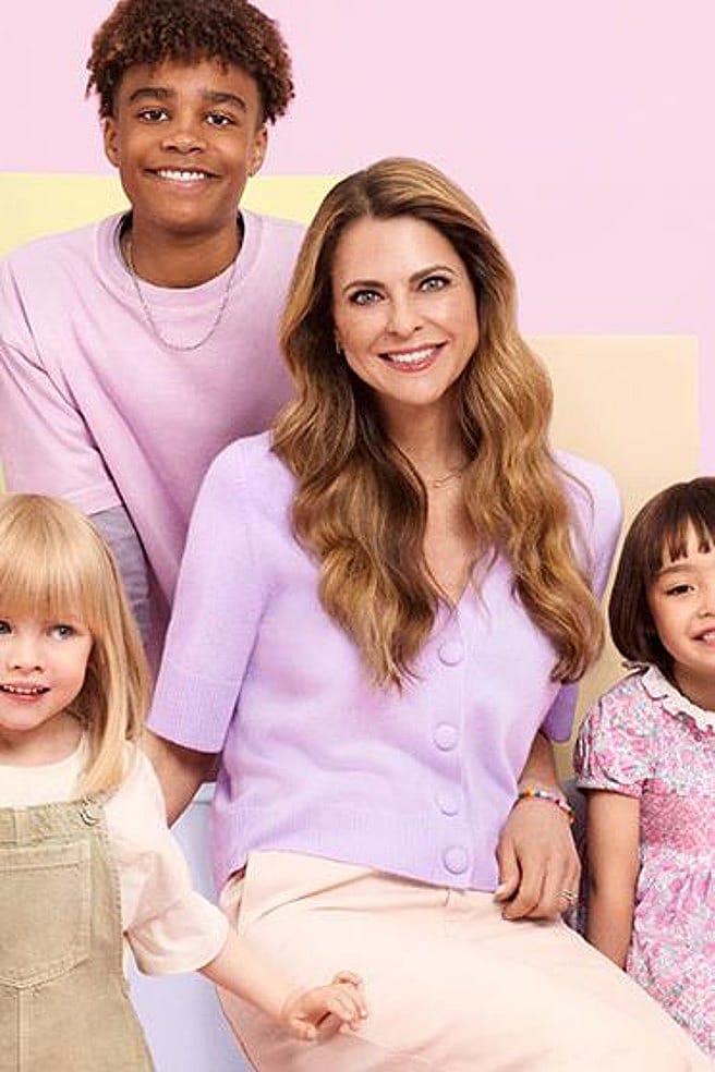 Madeleine Bernadotte und Kinder