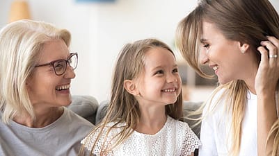 3 Generationen von Frauen