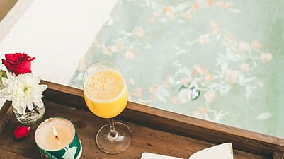 baño relajante durante el embarazo