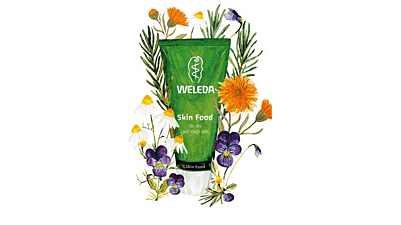 skin food de weleda