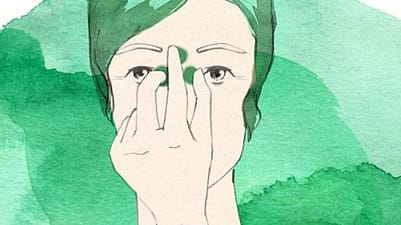 Massage des trois points