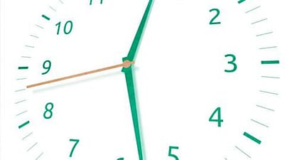 illustration d'une horloge