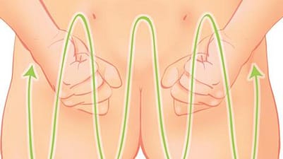 massage des fesses
