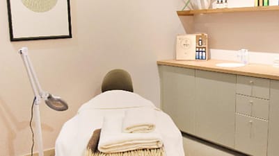 Interieur Weleda City Spa