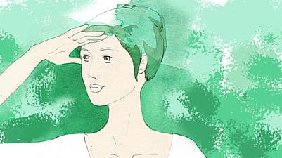 Illustration Augenübung