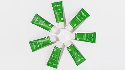 Plastik Tuben im Kreis