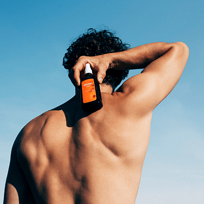 Huile de massage et sportif