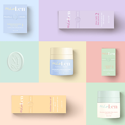 minLen produkter ihop i en fyrkantig bild