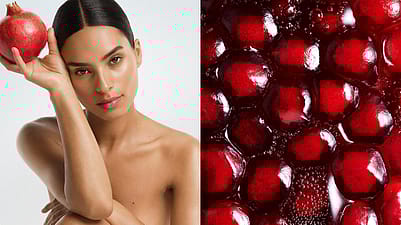 Vrouw met granaatappel