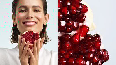 Vrouw met granaatappel