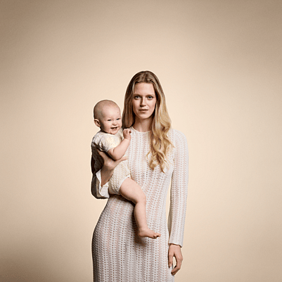 Mamma med baby