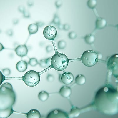 Illustration von Hyaluronsaeure