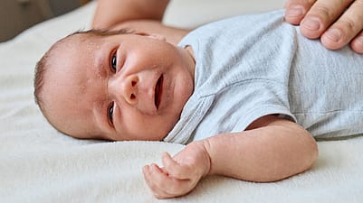 Neugeborenes ist krank