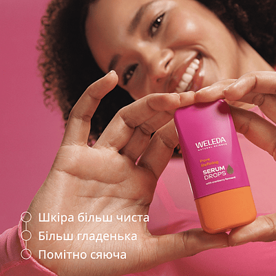 Model shows product