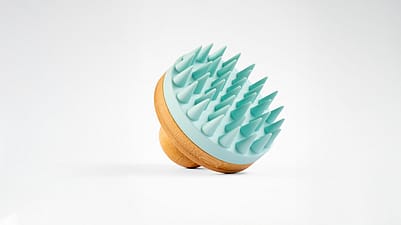 brosse massante cuir chevelu