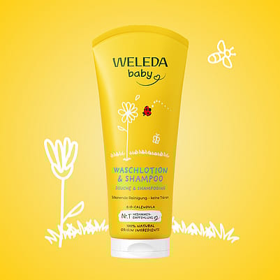 Calendula Waschlotion und Shampoo