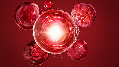 Illustration von Peptide Technologie