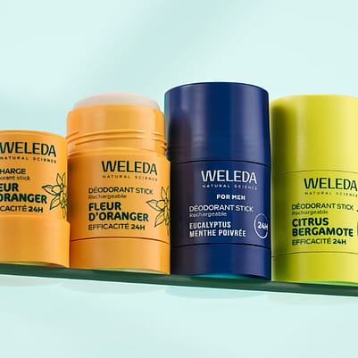 3 déodorants weleda
