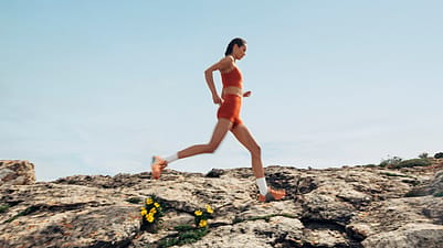 Woman running