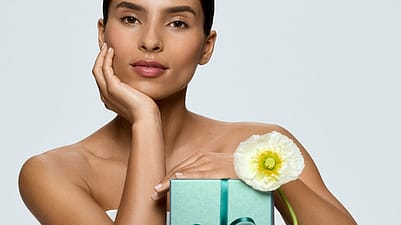 Woman with gift