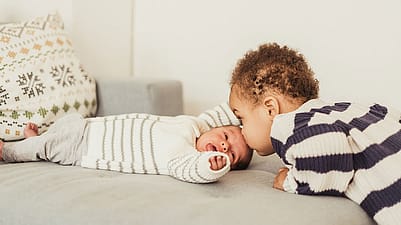 Sohn und baby