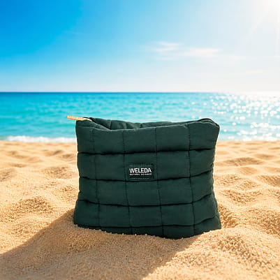 Premium Green Cosmetics Bag
