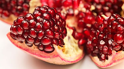 Granatapfel Frucht mit Samen