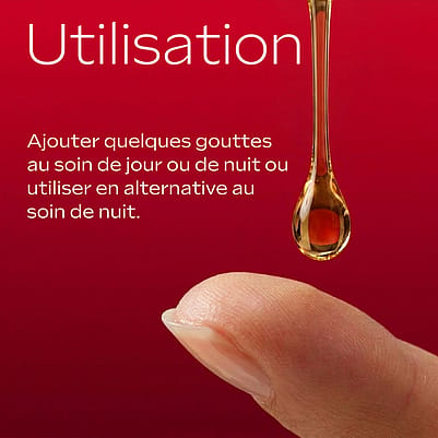 Recommandation d'utilisation pour l'huile visage