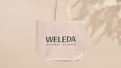 tote bag coton weleda