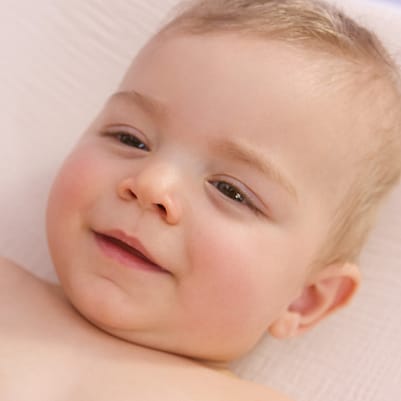 Nahaufnahme Babygesicht