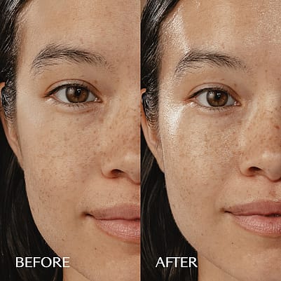 weleda skin food before & after