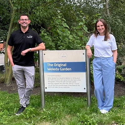 Weleda and Paycare meet-up at the Original Weleda Garden