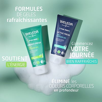 Weleda FOR MEN Energy Fresh ou FOR MEN Active Fresh