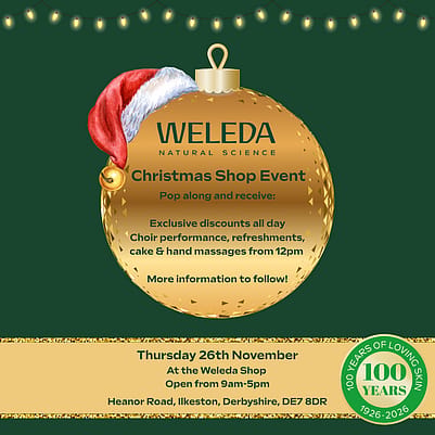 Weleda shop events