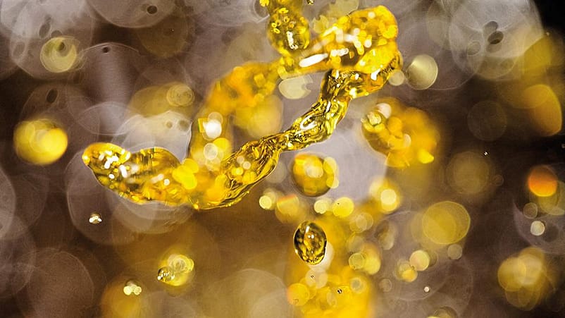 Dettaglio sugli oli naturali Weleda