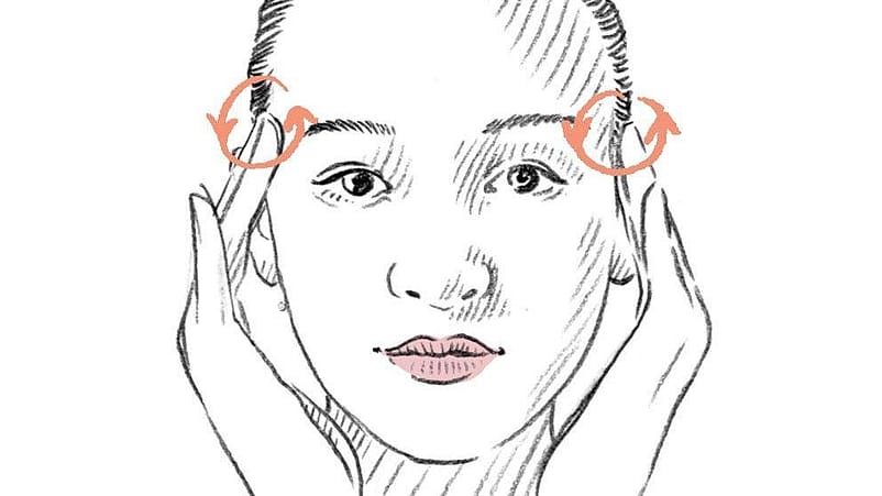 yoga facial paso 2