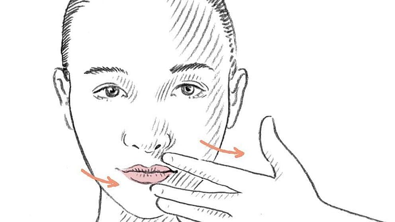 yoga facial paso 5