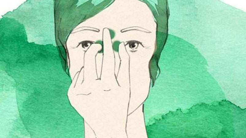 Massage des trois points