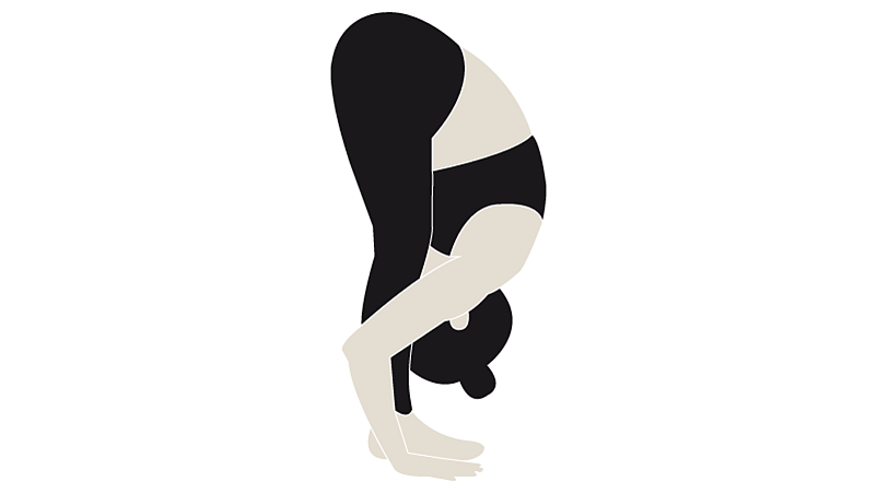 La posture tête au genou