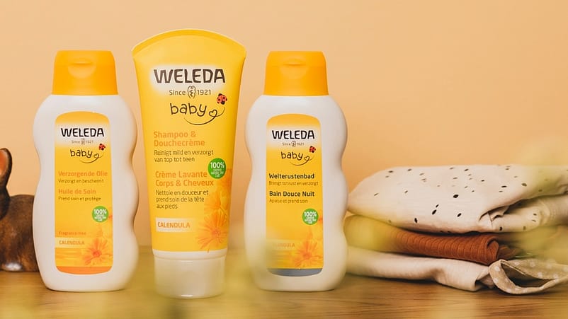 Verschoontafel voor de baby