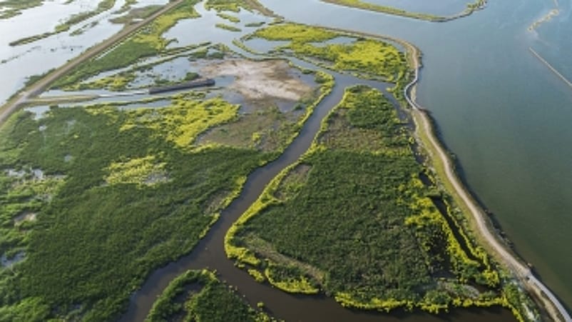 Marken Wadden van bovenaf