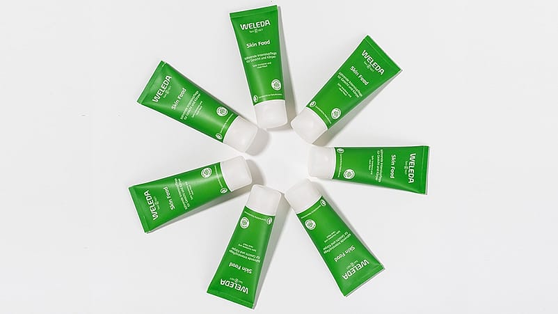 Plastik Tuben im Kreis